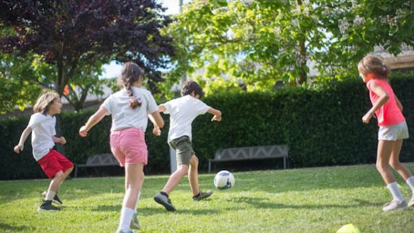 After-school activities - children playing