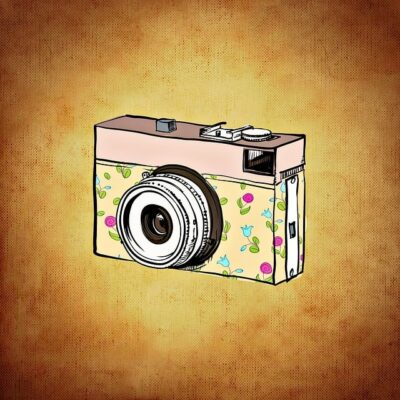 Photo camera for after-school activity photo and film