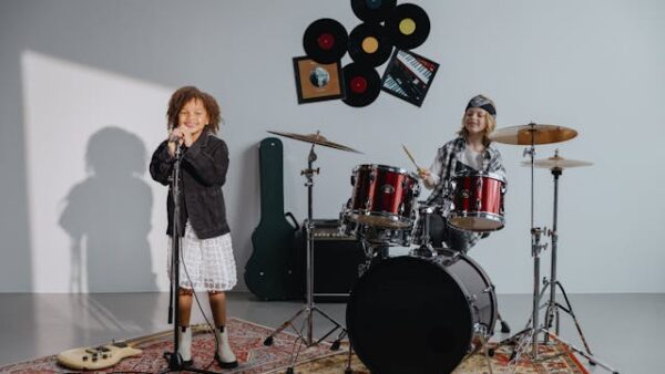 Children make music