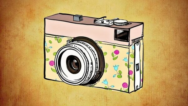 Photo camera for after-school activity photo and film